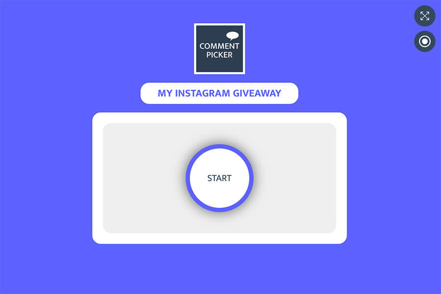 Draw Instagram Giveaway Winners with the Instagram Comment Picker